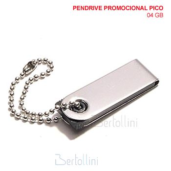 PENDRIVE PROMOCIONAL PICO - 04 GB - PND007ASE