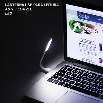 LANTERNA USB PARA LEITURA (LED) - LTN13114X